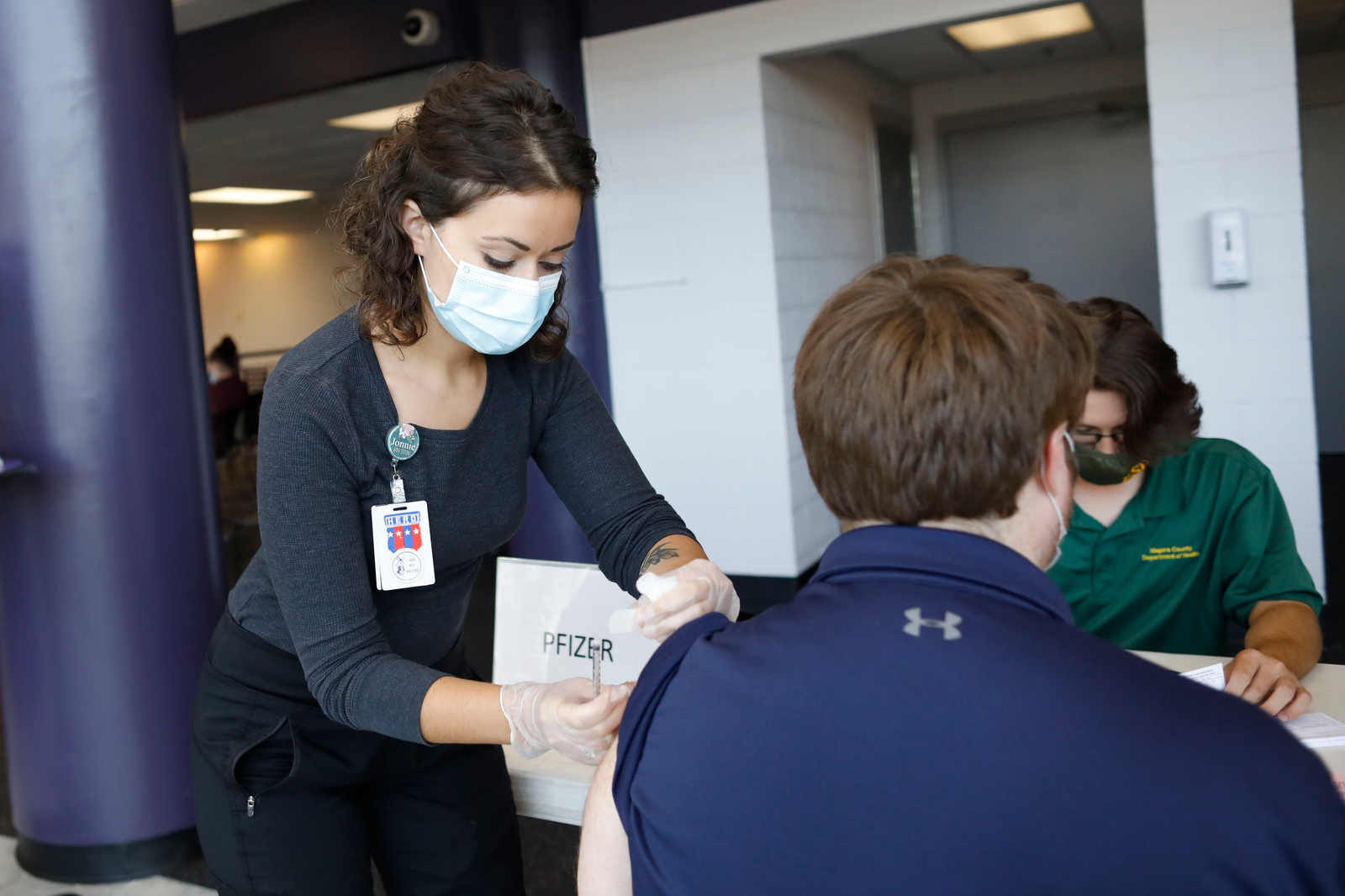 Niagara University vaccine clinic